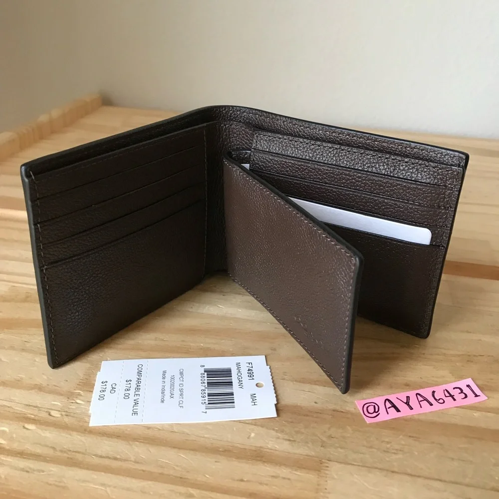 Coach wallet men🎈🎈
